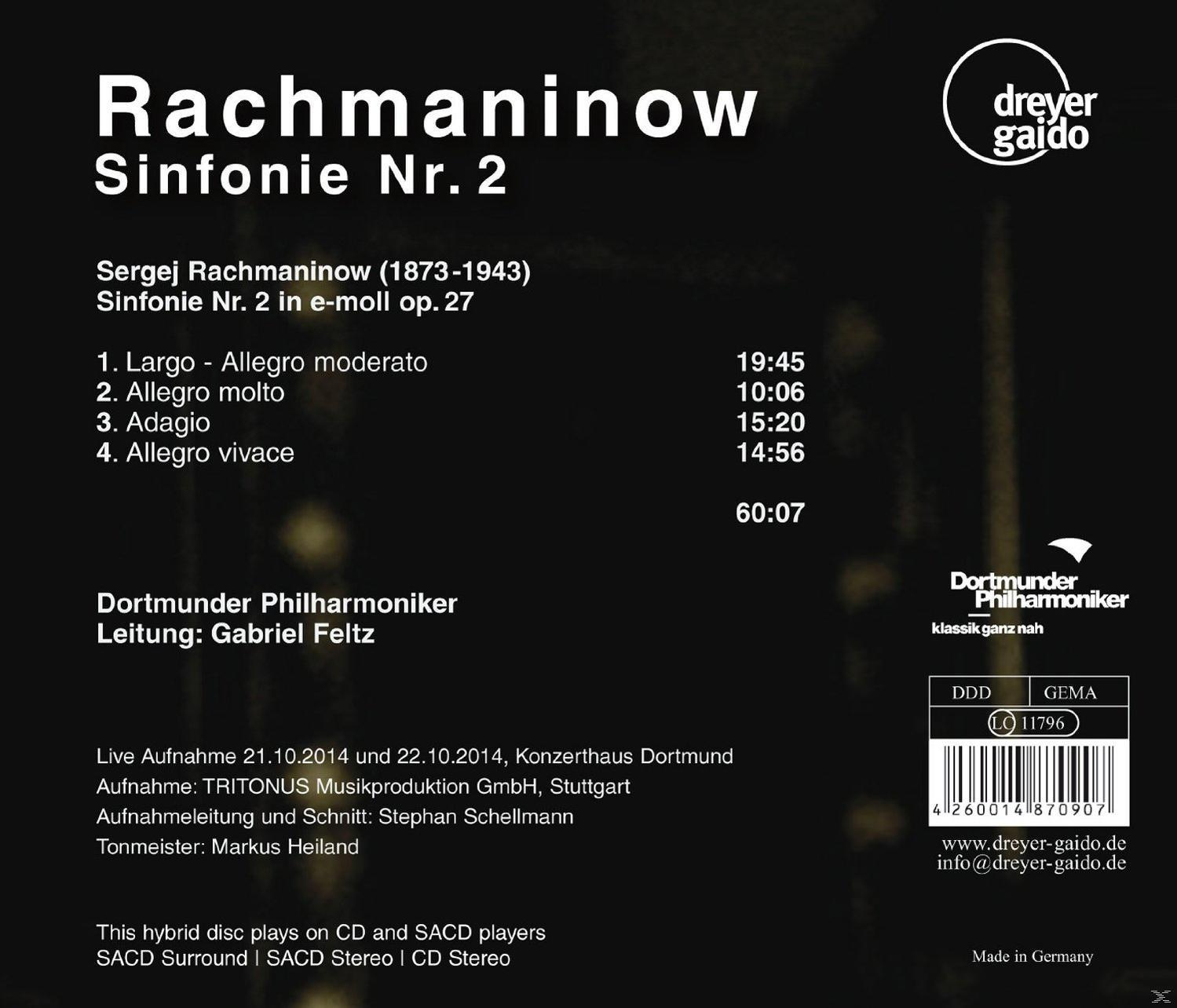 Gabriel Feltz, Dortmunder Philharmoniker - Sinfonie 2 Op.27  - (SACD Hybrid)
