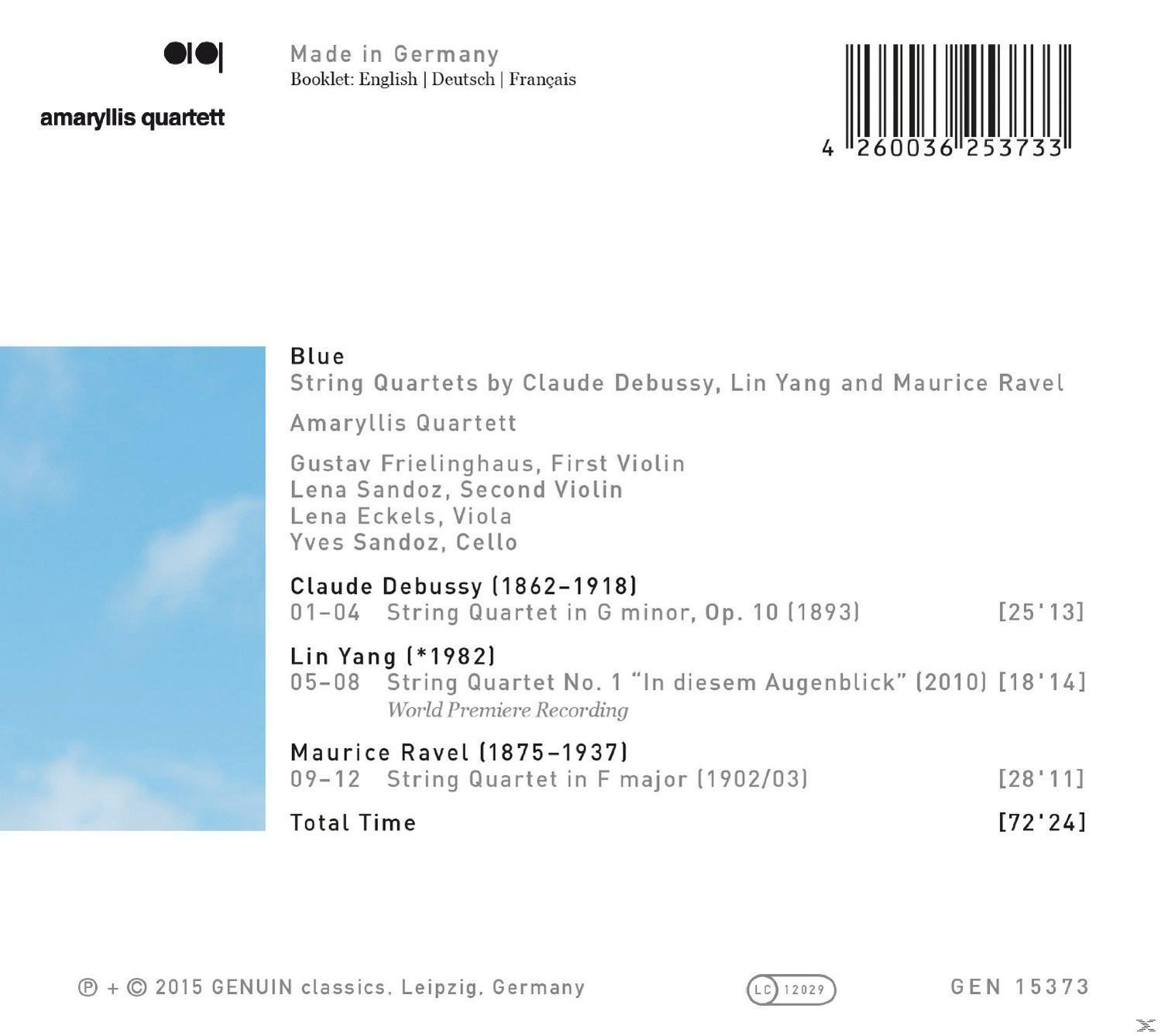 Amaryllis Quartett - Blue-Streichquartette  - (CD)