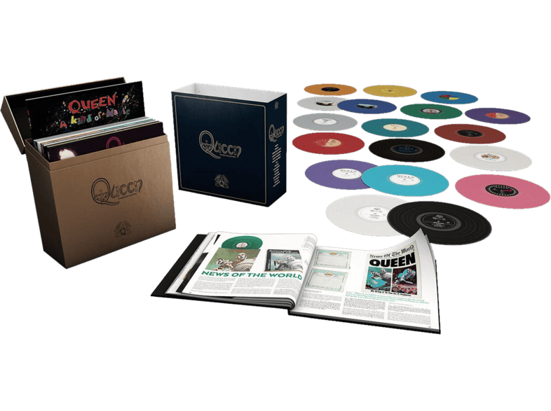 Queen - Complete Studio Album Collection - Limited Edition Vinyl Box Set  (Vinyl LP (nagylemez))