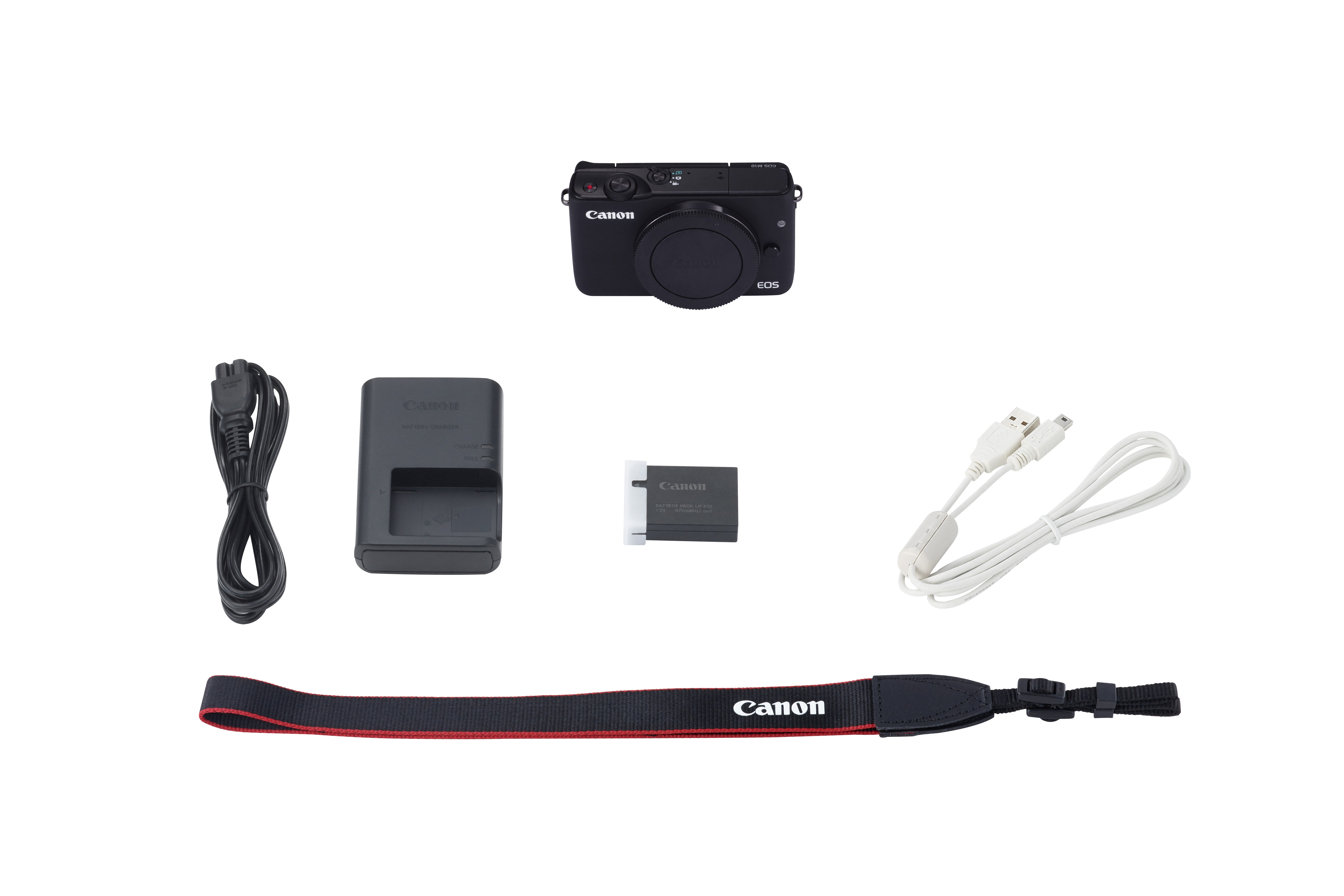 CANON EOS M10 Gehäuse Systemkamera, 7,5 cm Display Touchscreen
