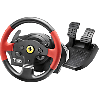 THRUSTMASTER T150 Ferrari Edition (Lenkrad inkl. 2-Pedalset, PS4 / PS3 / PC)