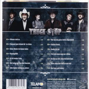 CD-Cover mit sechs Männern in Cowboyhüten, Album-Trackliste.