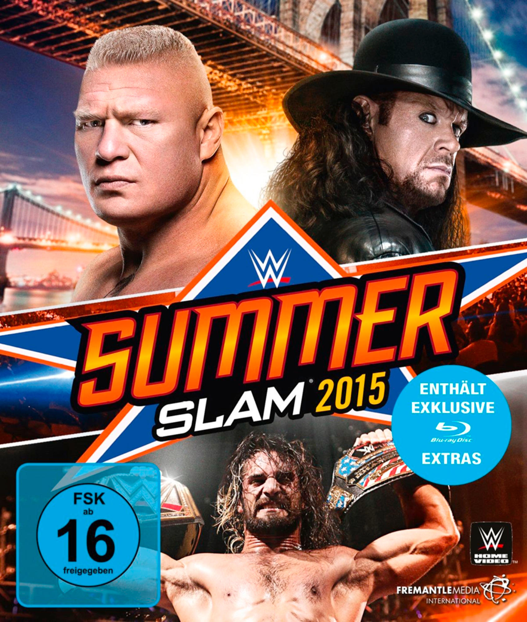 WWE Summerslam Blu-ray 2015