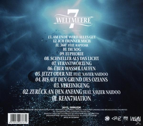 CR7Z - - Sieben (CD) Weltmeere