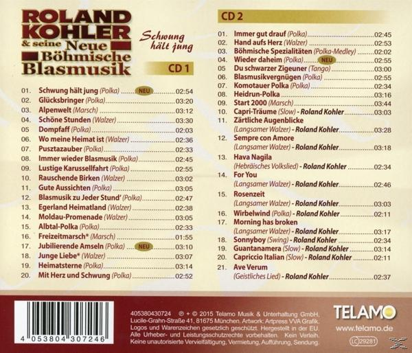 Roland & Seine Neue Böhmische Blasmusik Kohler - Schwung Hält Jung-Das Beste Vom Besten  - (CD)