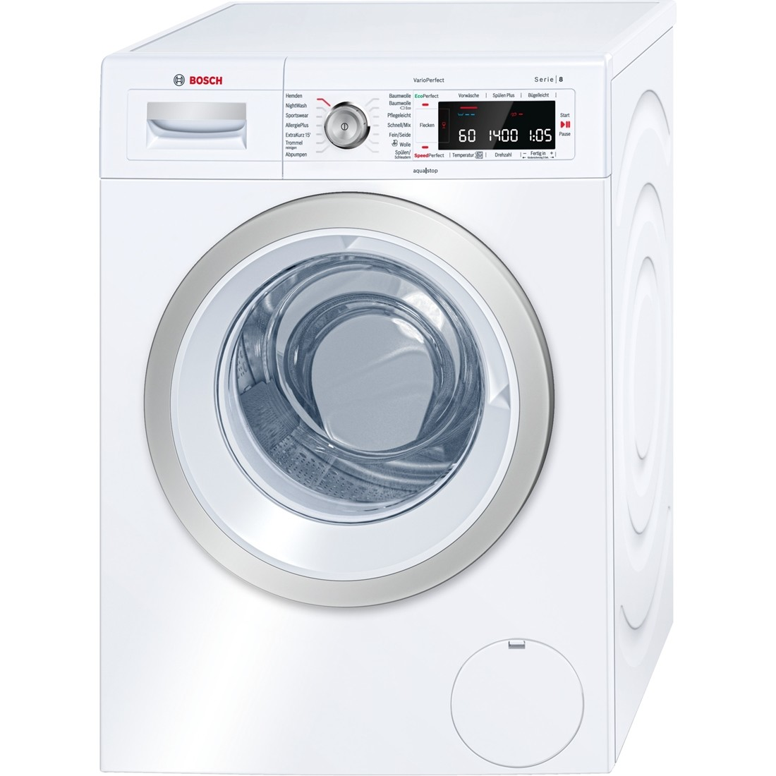BOSCH WAW28570 Waschmaschine (8,0 kg, Frontlader)