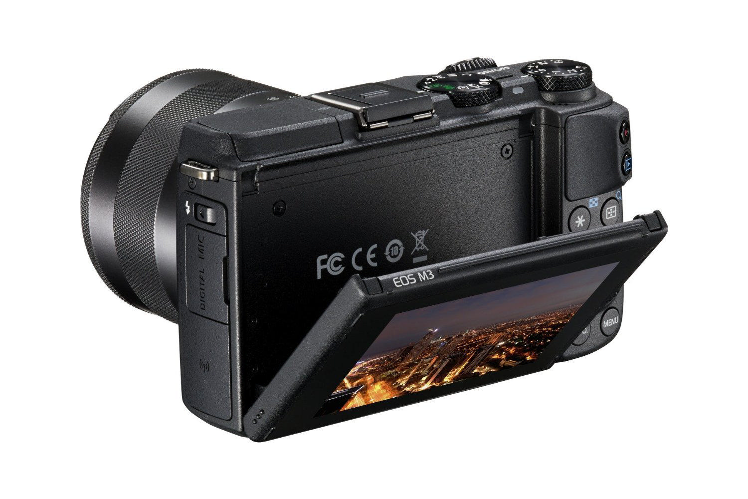 ⭐︎Wi-Fi&自撮り⭐︎Canon EOS M3 CANON EOS M3 M 18-55 mm IS STM Aynasız Sistem Fotoğraf Makinesi