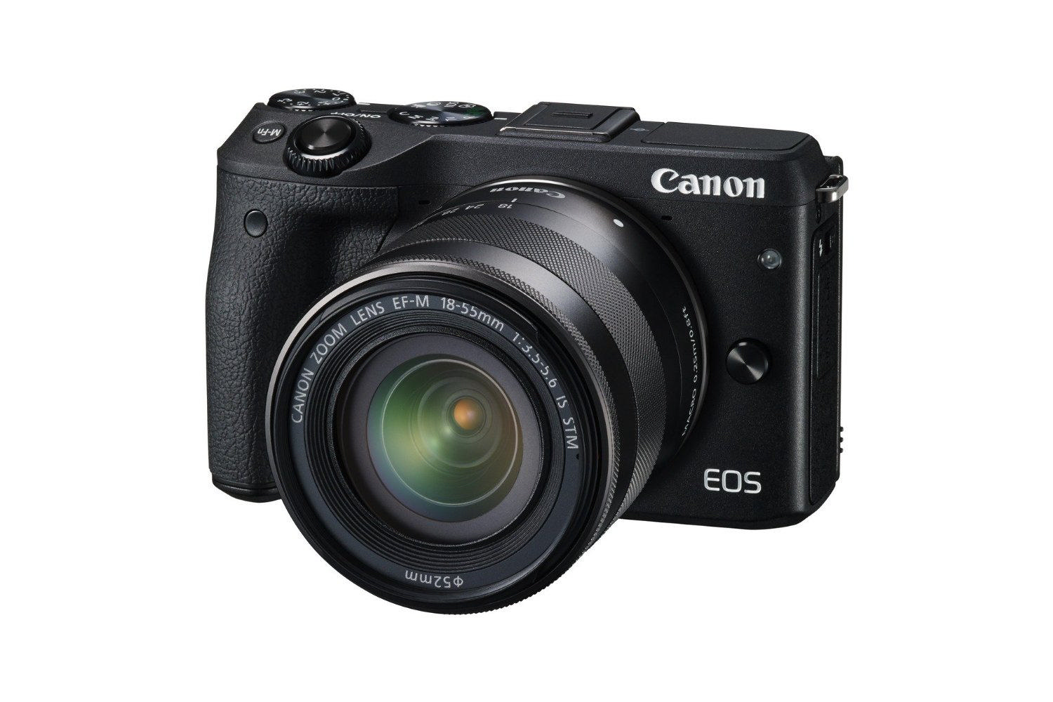 ナオ★美品★Canon EOS M3★ CANON EOS M3 M 18-55 mm IS STM Aynasız Sistem Fotoğraf Makinesi