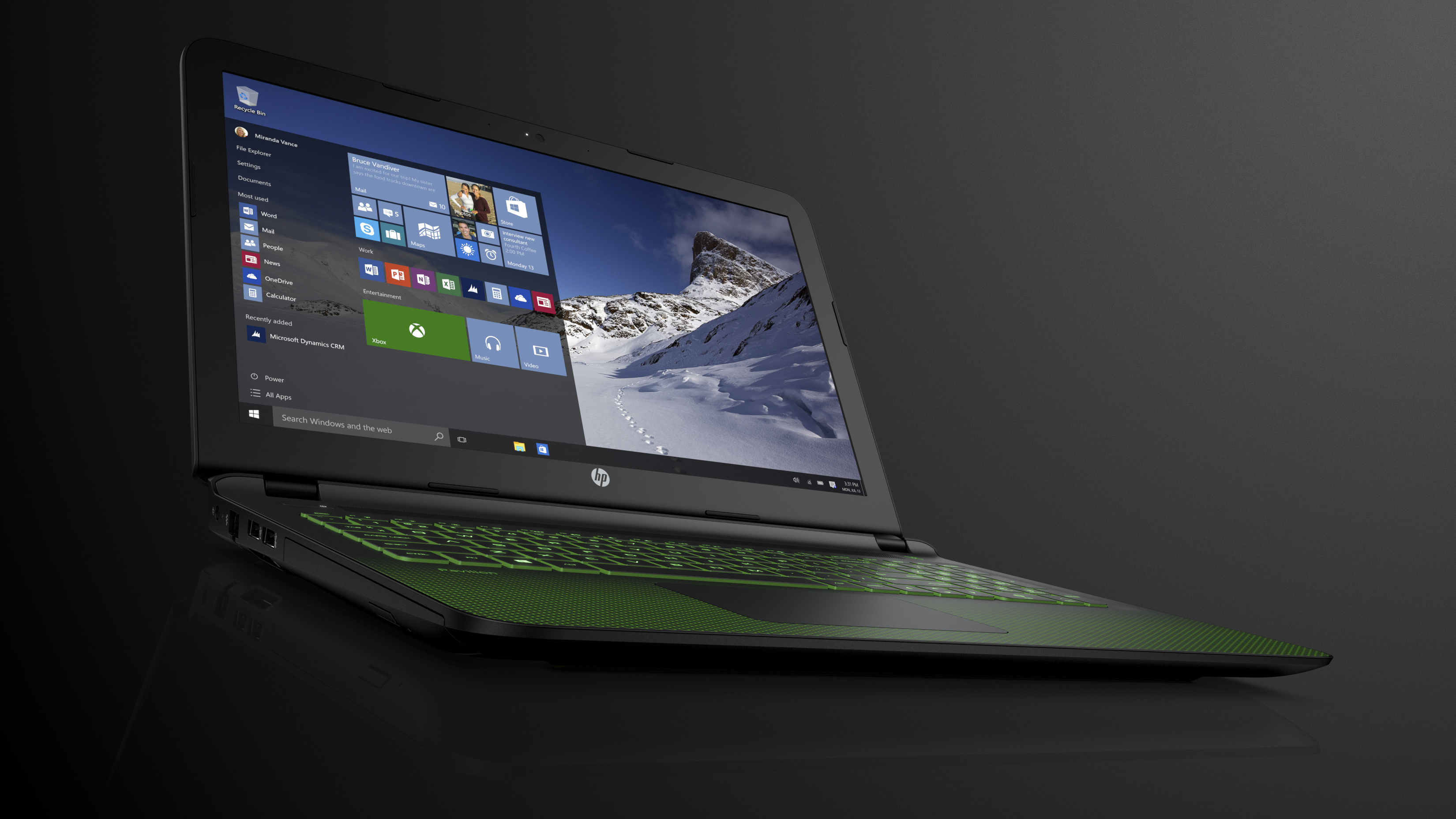 HP Pavilion 15-AK031NG - 15,6 Zoll - Intel® Core™ i7 i7-6700HQ - 8 GB - 1 TB - NVIDIA GeForce® GTX 950 - Windows 10 Home (64 Bit)