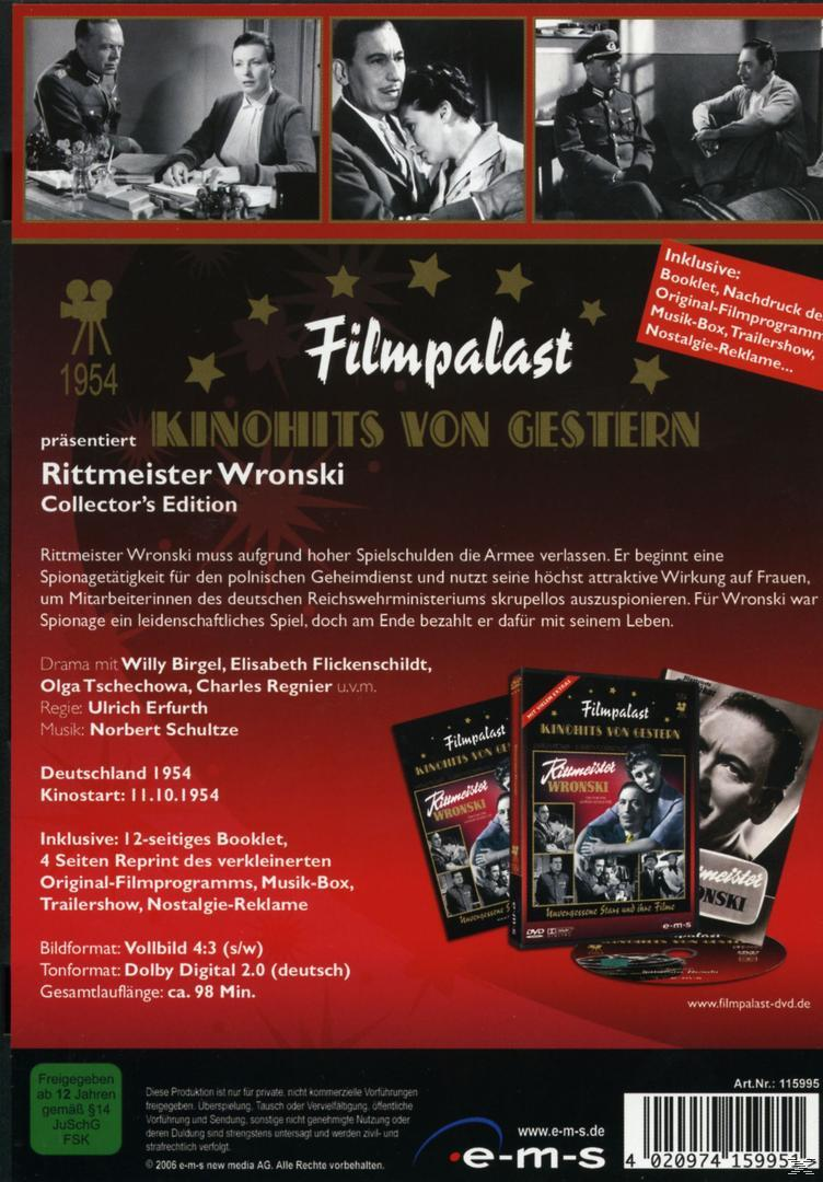 DVD-Cover mit Filmstills. Männer in Uniform und Frauen werden gezeigt, zusammen mit dem Filmtitel.