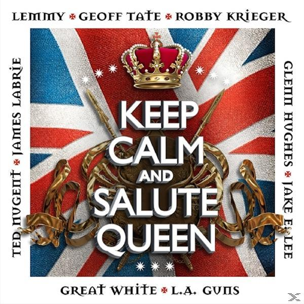 The - Calm Salute & VARIOUS Queen Keep - (CD)
