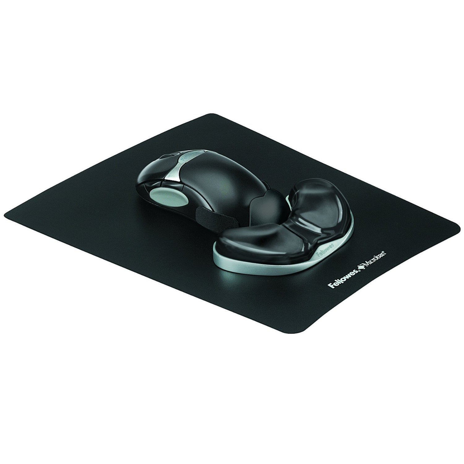 FELLOWES Avuç İçi Mouse Desteği Kristal Health-V Siyah