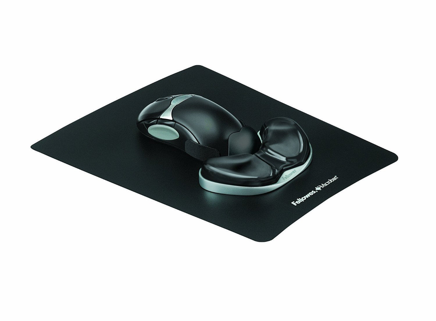 FELLOWES Avuç İçi Mouse Desteği Kristal Health-V Siyah