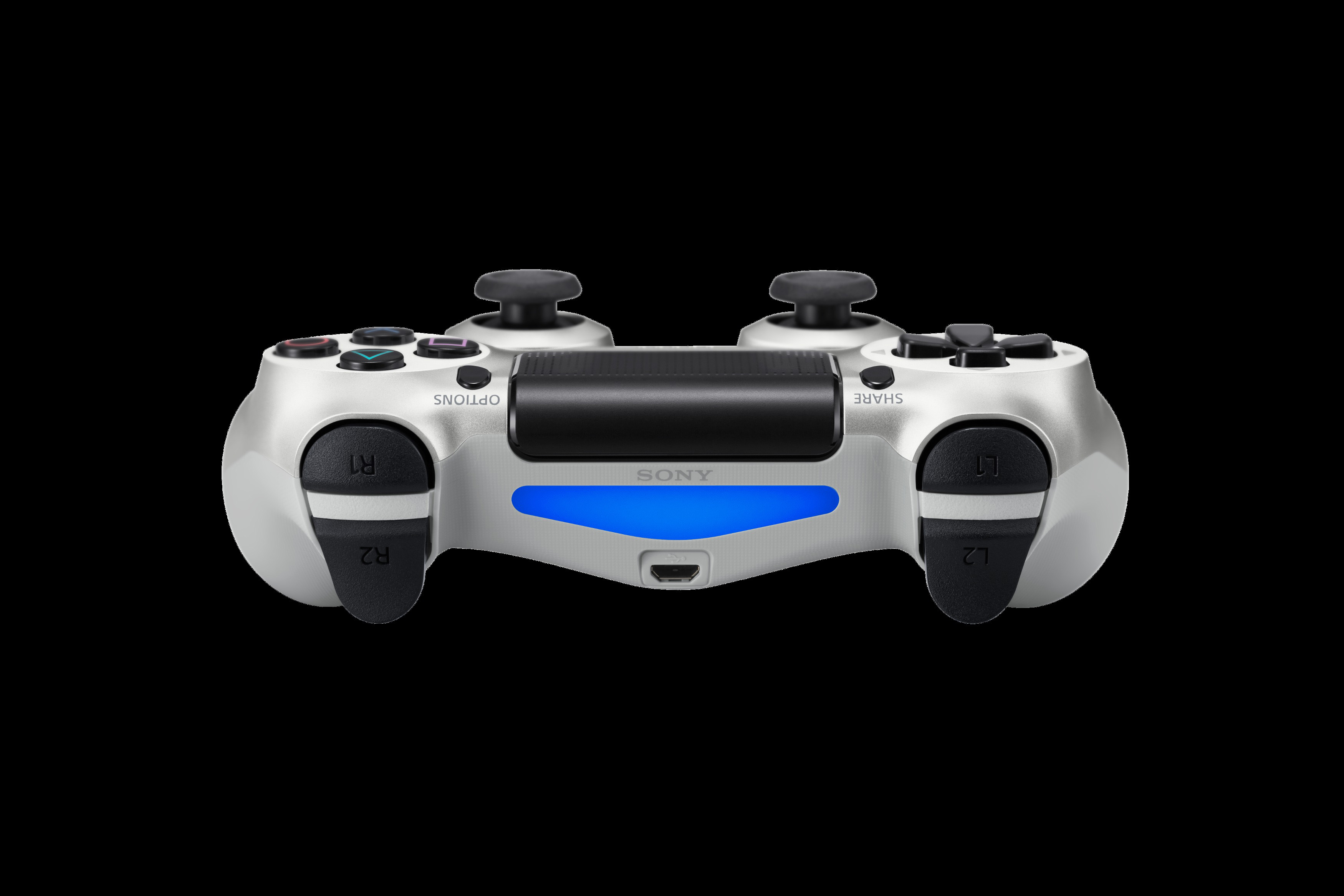 SONY PS4 Wireless DUALSHOCK®4 Controller Silber für PlayStation 4