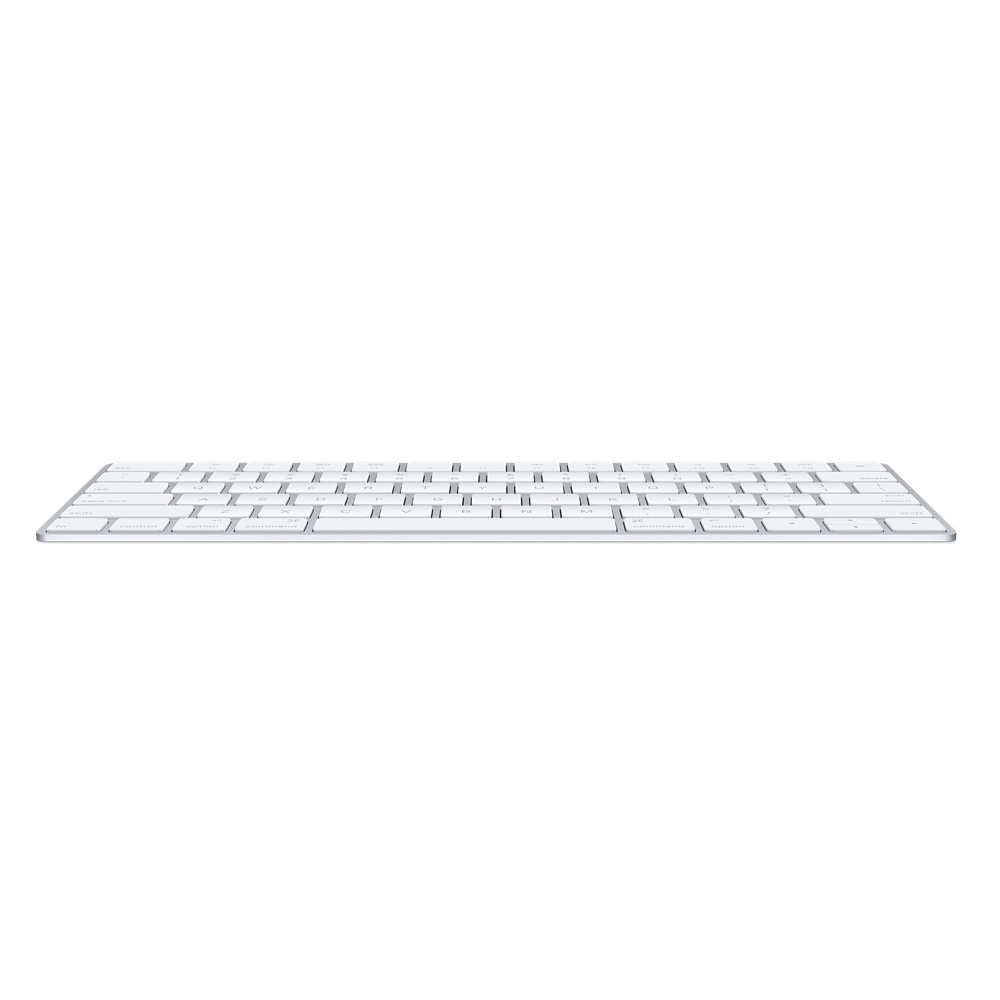 APPLE Magic kabellos, MLA22D/A Scissor, Tastatur, Keyboard, Aluminium/Weiß