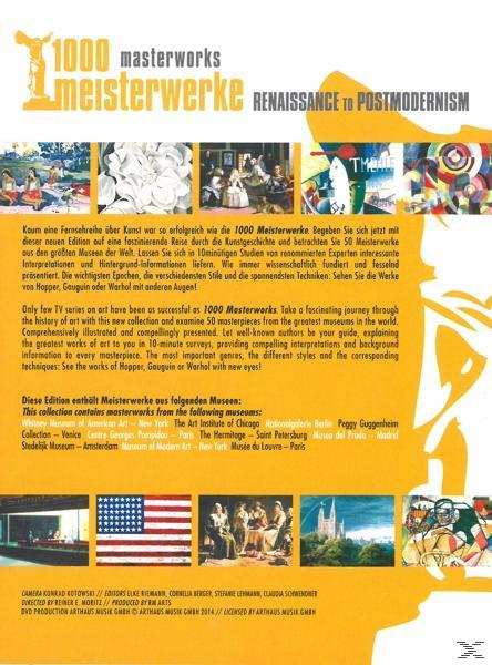 Various - 1000 Meisterwerke - Renaissance to Postmodernism  - (DVD)