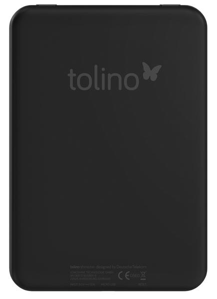 TOLINO shine 2 HD   4 GB WLAN E-Book Reader Schwarz