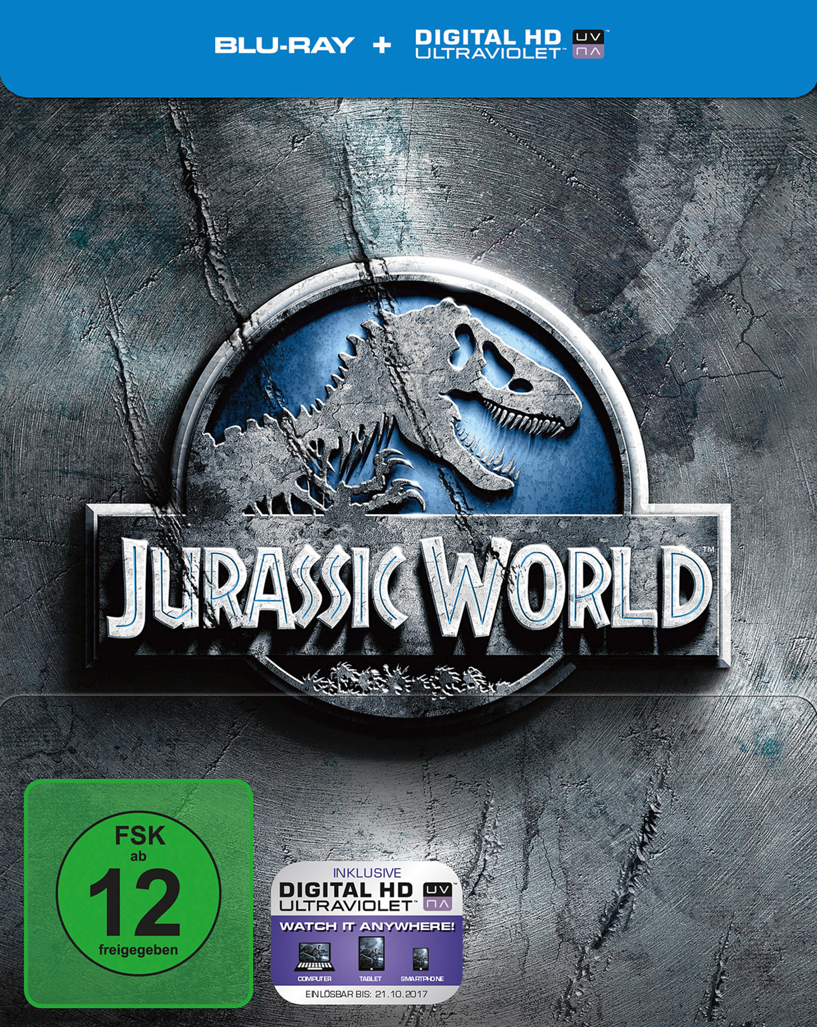 Jurassic World (Steelbook Edition) Blu-ray