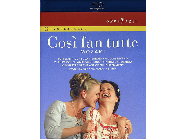 VARIOUS, Orchestra Of The Enlightenment, Of Fan Tutte - (Blu-ray) The Glyndenbourne - Cosi Age Chorus