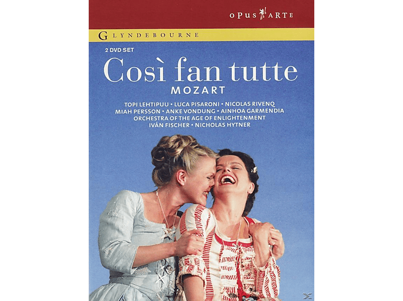 Tutte Of The Cosi Glyndenbourne - VARIOUS, (DVD) Orchestra Of The Age - Chorus Enlightenment, Fan