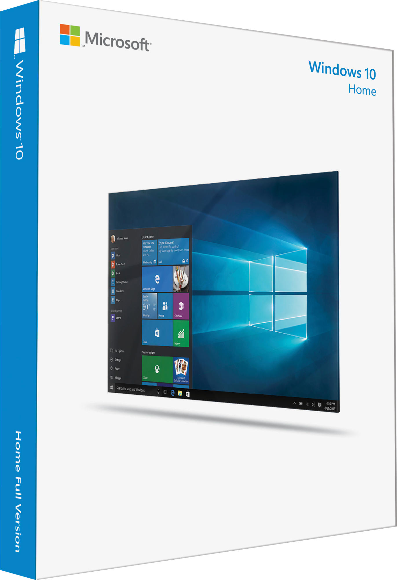 Microsoft Windows 10 Home 32/64-Bit USB Flash Drive - [PC]