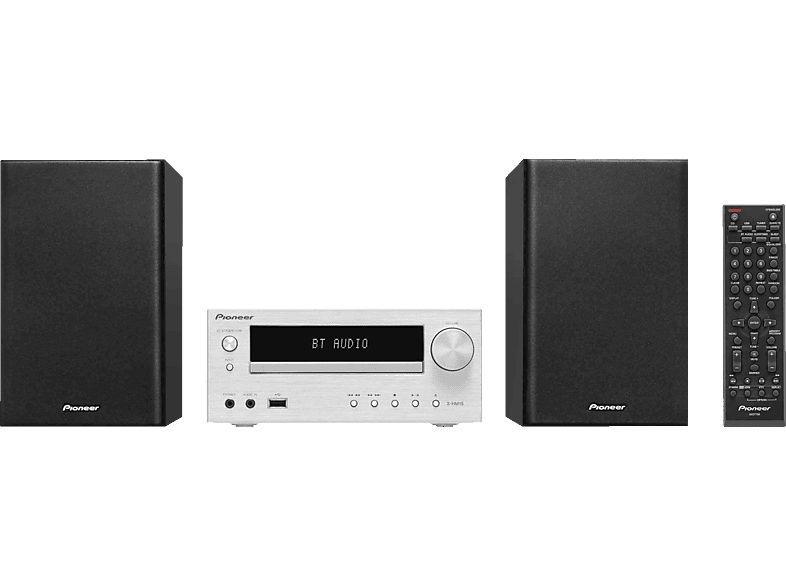 Microcadena | Pioneer X-HM15BT-S Plata