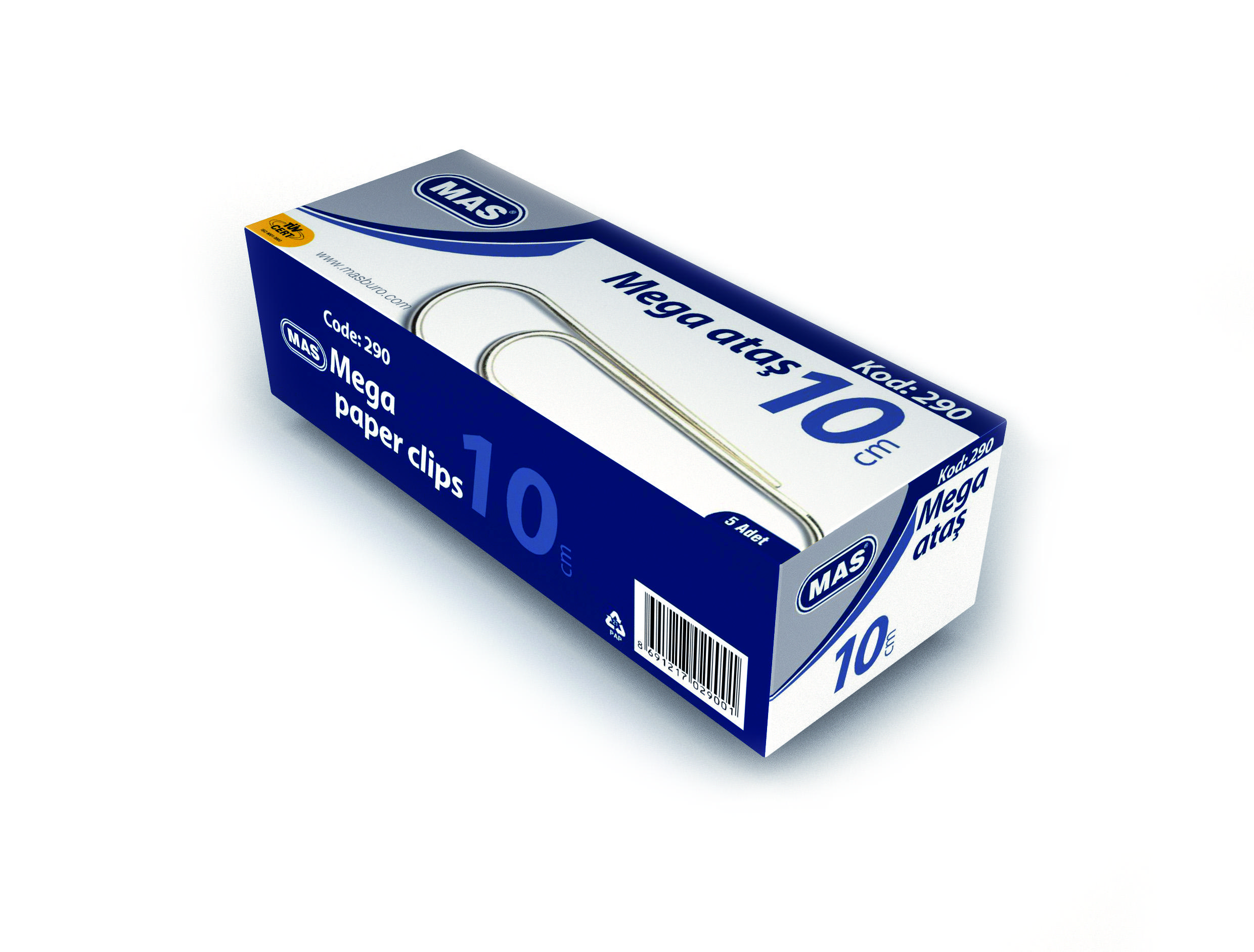 MAS Dev Ataş (Mega Tipı) Boy 10 mm