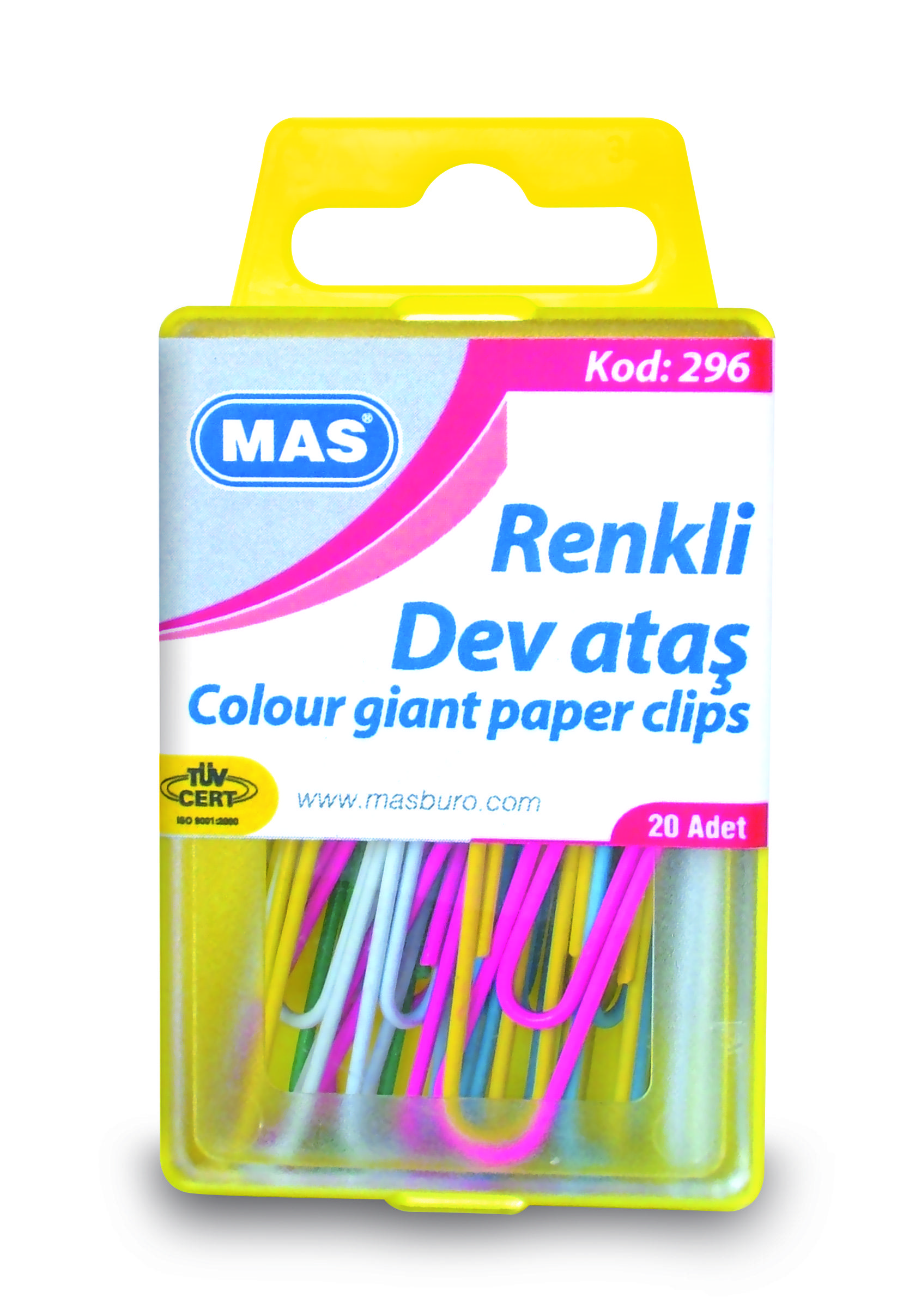 MAS Kristal Kutuda Renkli Dev Ataş