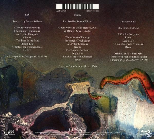 Gentle Giant - Octopus Mix) (CD + Wilson 2.0 (5.1 - Blu-ray Disc) & Steven