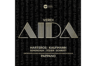 Anja Harteros, Jonas Kaufmann, Antonio Pappano - Aida (CD)