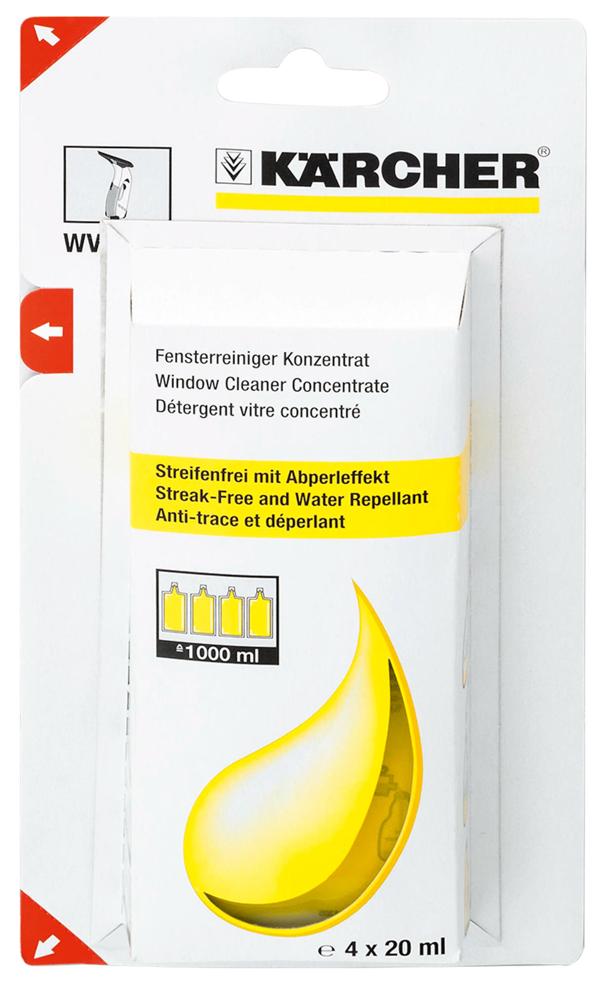KÄRCHER Ablaktisztító koncentrátum 62953020