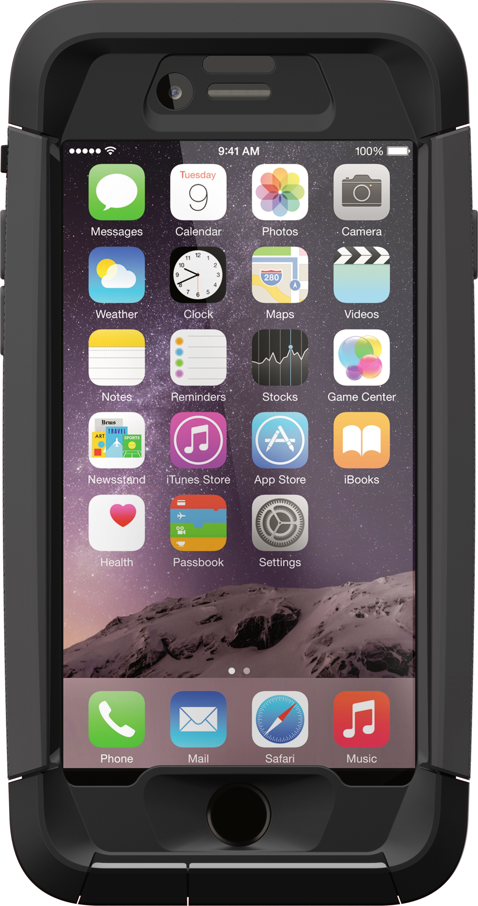 THULE TAIE5125FL/DS Atmos X5, Full Cover, Apple, iPhone 6, iPhone 6s Plus, Grau/Grün