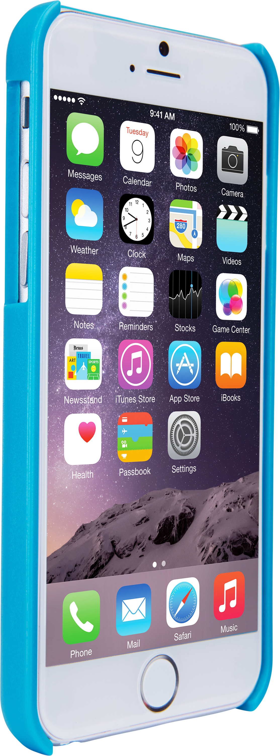 6, Apple, 1.0, iPhone THULE Gauntlet Blau Backcover, TGIE2124B 6s, iPhone