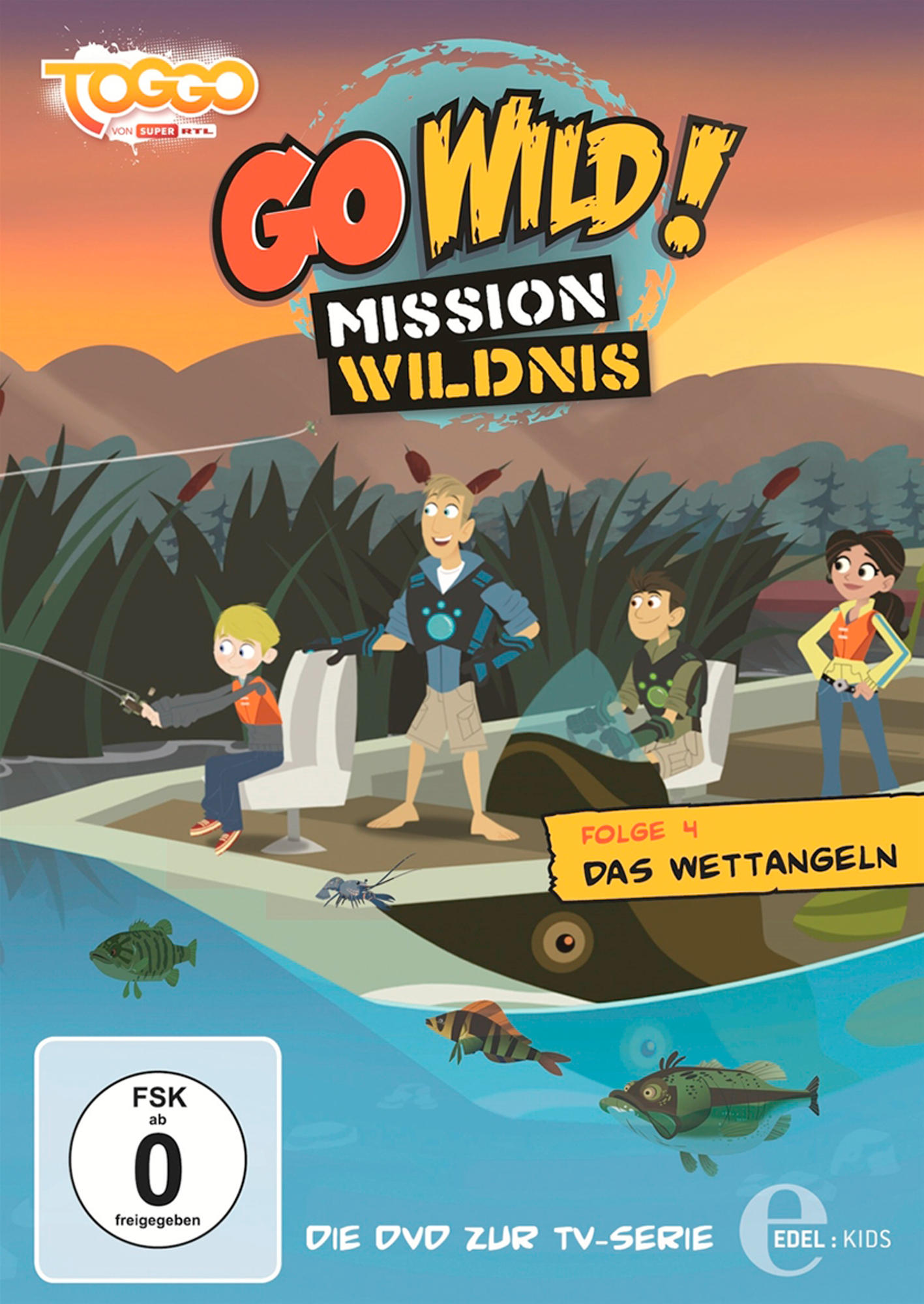 Wildnis - 004 Das - Wild! Mission Go DVD Wettangeln