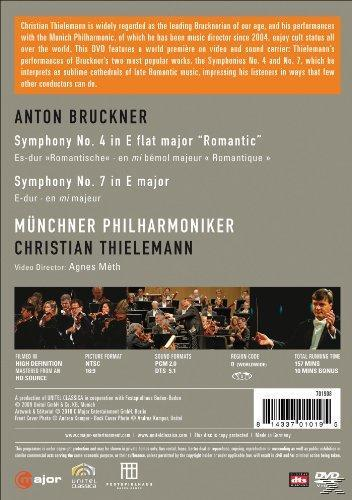 Münchner Philharmoniker - Sinfonie 4+7  - (DVD)
