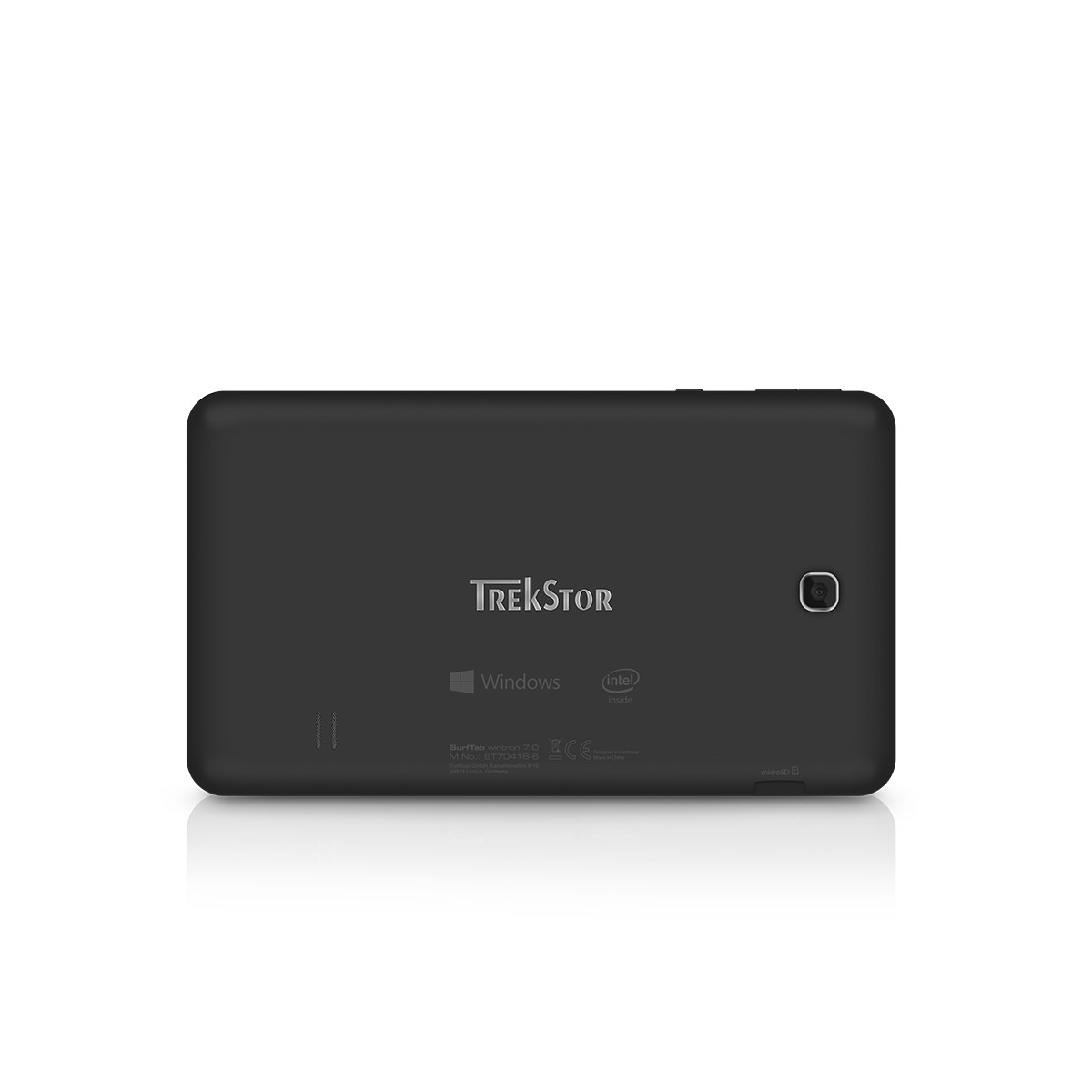 TREKSTOR SurfTab wintron, Tablet, 16 GB, 7 Zoll, Schwarz