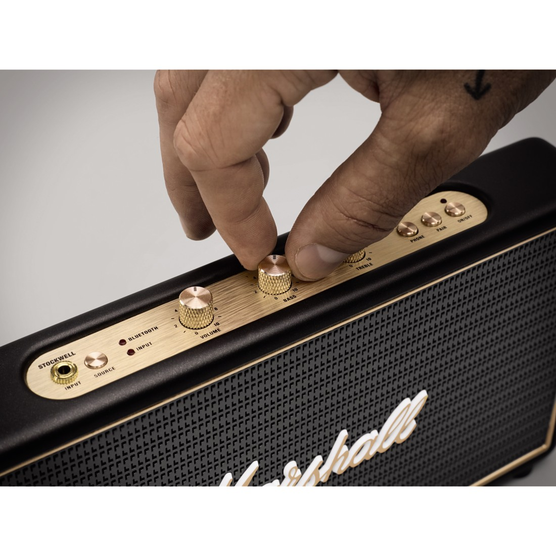 MARSHALL Stockwell Bluetooth Lautsprecher, Schwarz
