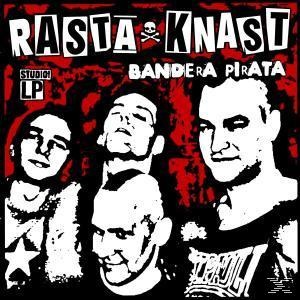 Albumcover. Rasta Knast Bandmitglieder mit fettem Text.