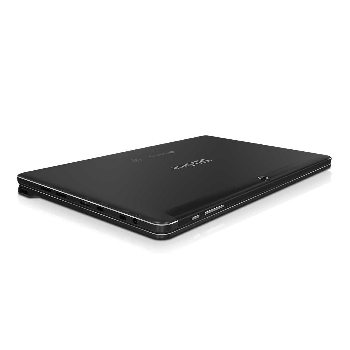 TREKSTOR SurfTab duo W1 Volks-Tablet WiFi , Convertible, 32 GB, 10,1 Zoll, Schwarz