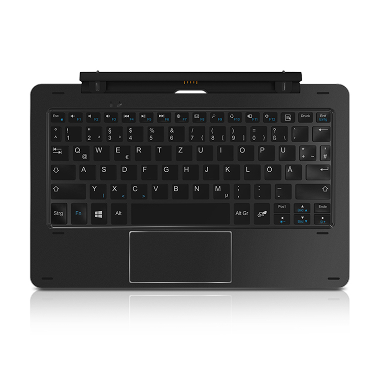 TREKSTOR SurfTab duo W1 Volks-Tablet WiFi , Convertible, 32 GB, 10,1 Zoll, Schwarz