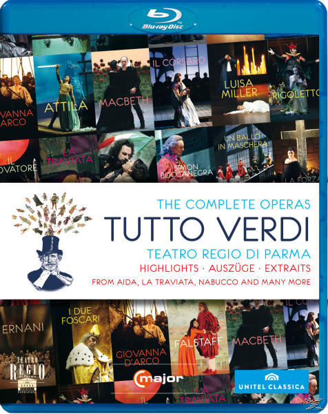 - (Blu-ray) Tutto Verdi-Sampler VARIOUS - Diverse,