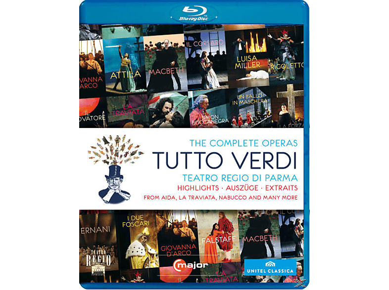 Verdi-Sampler - VARIOUS (Blu-ray) - Diverse, Tutto