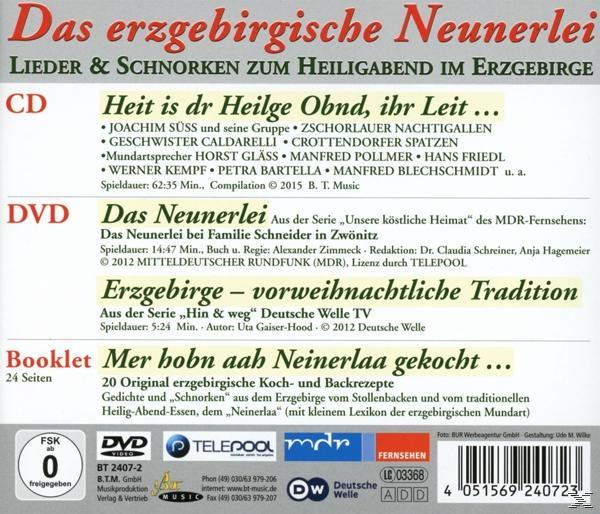 VARIOUS - Das Erzgebirgische Neunerlei  - (CD + DVD Video)