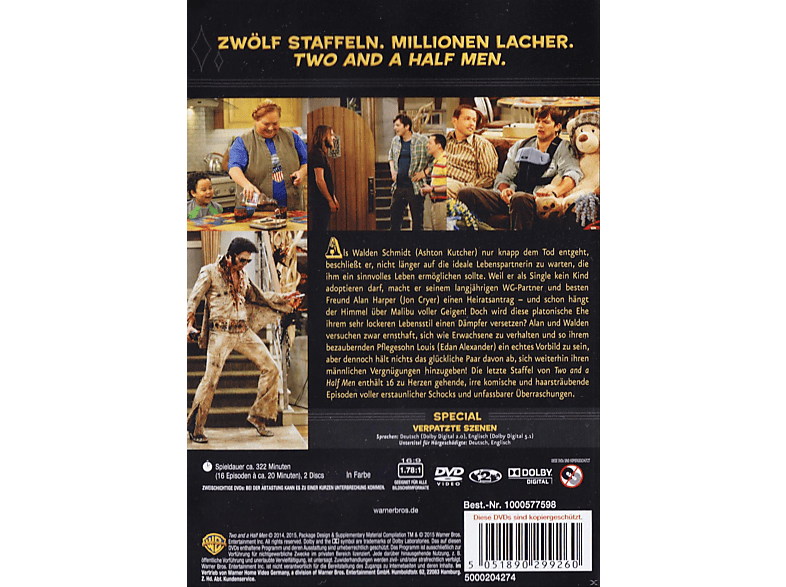 Thumbnail - Two and a half men - Staffel 12 DVD