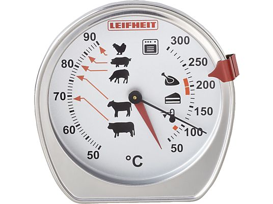 LEIFHEIT 03096 2 - Thermomètre pour four de grillage/four (Blanc)