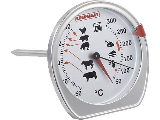 LEIFHEIT 03096 2 - Thermomètre pour four de grillage/four (Blanc)