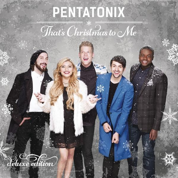 Album borítója egy öt fős zenekarral. Hópihék esnek, és ez van ráírva: 'That's Christmas to Me'.