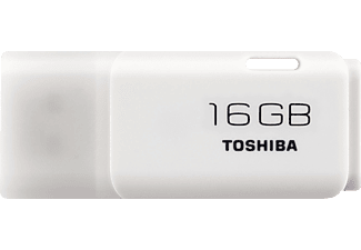 TOSHIBA TOSHIBA TransMemory U202, 16 GB, bianco - Chiavetta USB  (16 GB, Bianco)