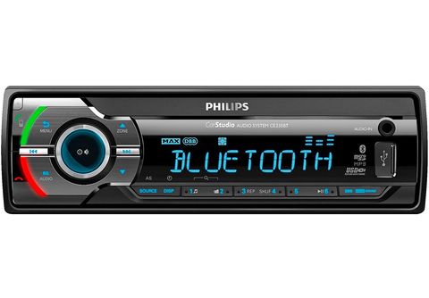 Autorradio Din Radio De Coche Bluetooth Mp3 Usb Micrófono con