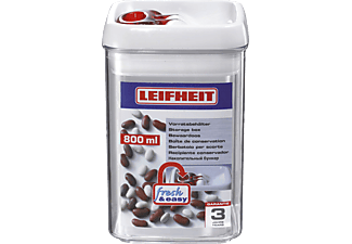 LEIFHEIT 31208 Fresh & Easy Vorratsbehälter Transparent/Weiß